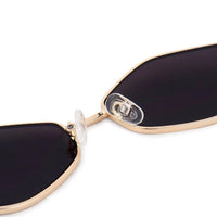 Ecliptor Golden Medium Full Rim Diamond Sunglasses for Women — Hashtag Eyewears