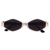 Ecliptor Golden Medium Full Rim Diamond Sunglasses for Women — Hashtag Eyewears