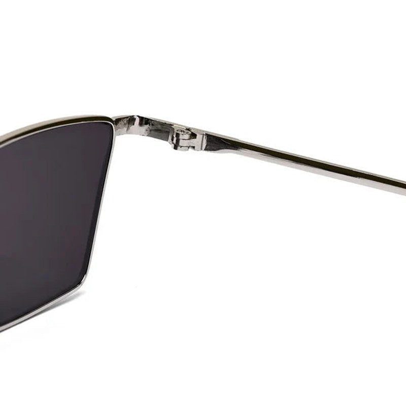 Elura Silver Medium Full Rim RECTANGLE Sunglasses for Men & Women — Hashtag Eyewears