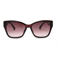 Elyra | Brown Medium Full Rim Cateye Sunglasses for Women [UV-protected]