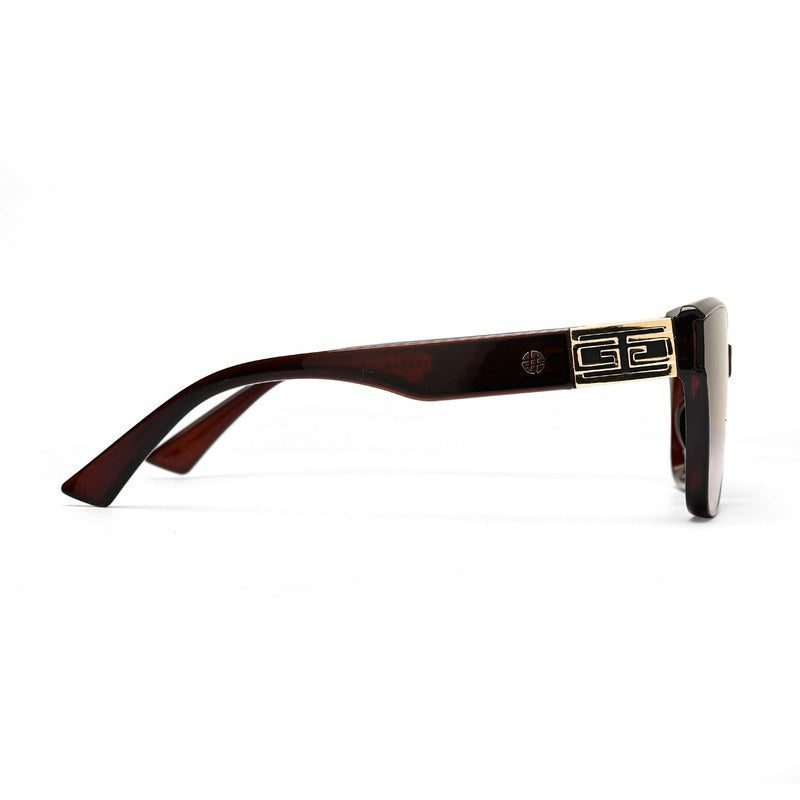 Elyra Brown Medium Full Rim Cateye Sunglasses for Women — Hashtag Eyewears