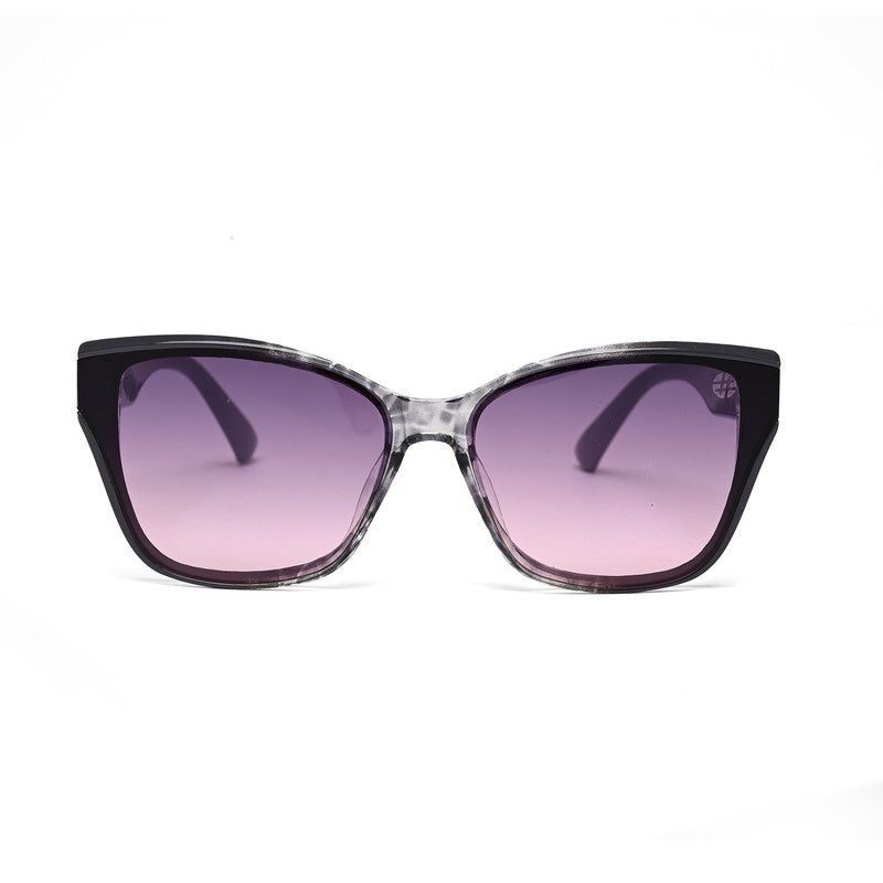 Elyra Grey Texture Medium Full Rim Cateye Sunglasses for Women — Hashtag Eyewears