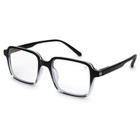 Enigma Gradient Black Medium Full Rim Square Computer Glasses for Men & Women — Hashtag Eyewears