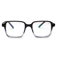 Enigma Gradient Black Medium Full Rim Square Computer Glasses for Men & Women — Hashtag Eyewears