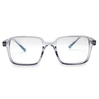 Enigma Transparent Medium Full Rim Square Computer Glasses for Men & Women — Hashtag Eyewears
