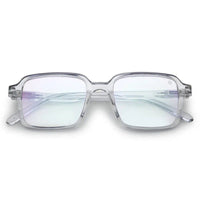 Enigma Transparent Medium Full Rim Square Computer Glasses for Men & Women — Hashtag Eyewears