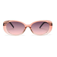 Evira Transparent Gradient Pink Large Full Rim Cateye Sunglasses for Women — Hashtag Eyewears