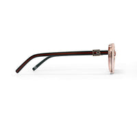 Evira Transparent Gradient Pink Large Full Rim Cateye Sunglasses for Women — Hashtag Eyewears
