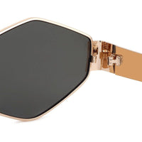 Exarion Green Large Full Rim Diamond Sunglasses for Women — Hashtag Eyewears