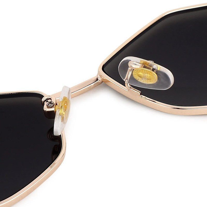 Exarion Green Large Full Rim Diamond Sunglasses for Women — Hashtag Eyewears