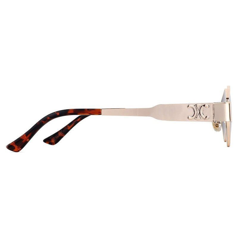 Exarion Green Large Full Rim Diamond Sunglasses for Women — Hashtag Eyewears
