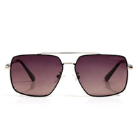 Kynra Golden & Brown Large Full Rim Aviator Sunglasses for Men & Women — Hashtag Eyewears