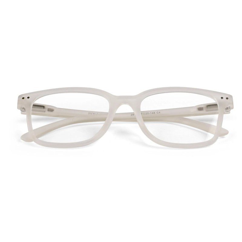NexEye Transparent Medium Full Rim RECTANGLE Computer Glasses for Men & Women — Hashtag Eyewears