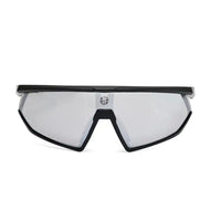 Faelon | Grey Medium Full Rim Shield Sports Sunglasses for Men & Women [UV-protected]