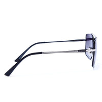 Kynra Gradient Blue Large Full Rim Aviator Sunglasses for Men & Women — Hashtag Eyewears