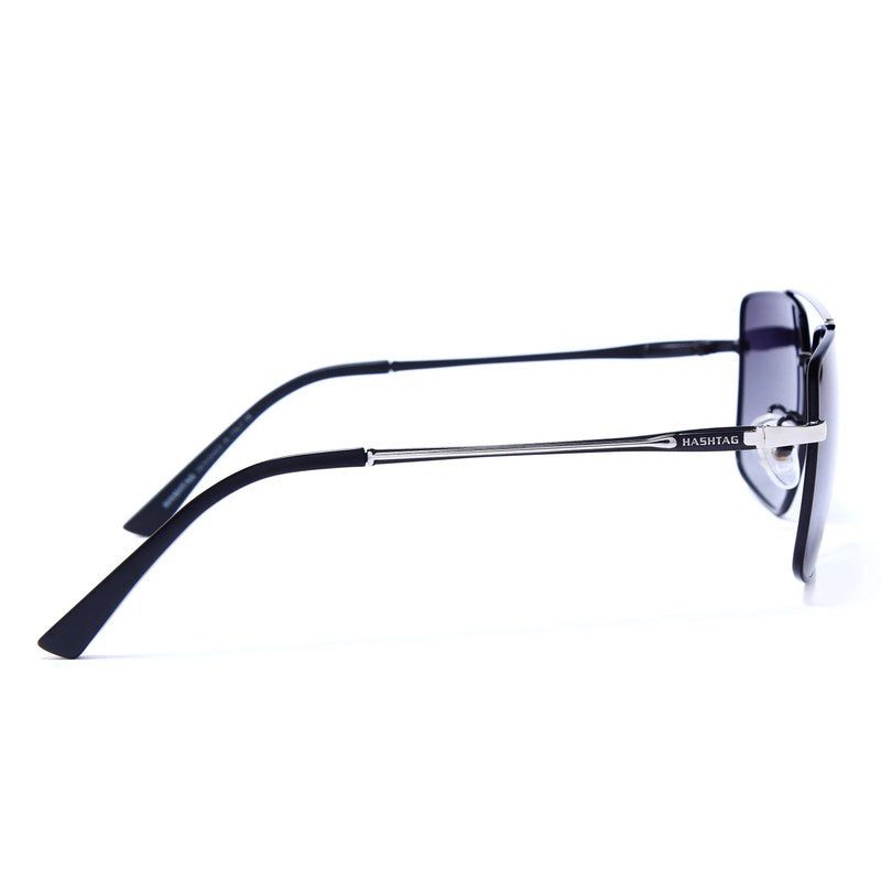 Kynra Gradient Blue Large Full Rim Aviator Sunglasses for Men & Women — Hashtag Eyewears