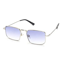 Feryn Gradient Blue Full Rim Lock Side Sunglasses Men & Women for Medium — Hashtag Eyewears