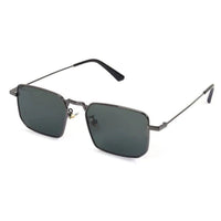Feryn Grey Medium Full Rim Rectangle Sunglasses for Men & Women — Hashtag Eyewears