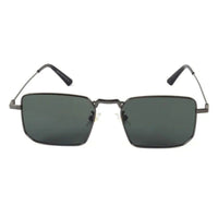 Feryn Grey Medium Full Rim Rectangle Sunglasses for Men & Women — Hashtag Eyewears