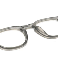 FlexiTint | Transparent Greenish Grey Medium Full Rim Square Computer Glasses for Men & Women [Photochromic]