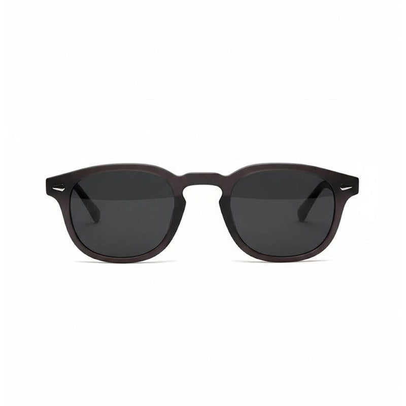 FlexiTint | Transparent Greenish Grey Medium Full Rim Square Computer Glasses for Men & Women [Photochromic]