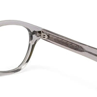 FlexiTint | Transparent Grey Medium Full Rim Square Computer Glasses for Men & Women [Photochromic]