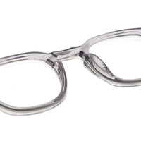 FlexiTint | Transparent Grey Medium Full Rim Square Computer Glasses for Men & Women [Photochromic]