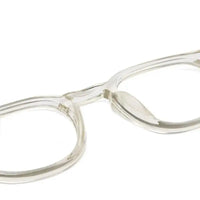 FlexiTint | Transparent Light Green Medium Full Rim Square Computer Glasses for Men & Women [Photochromic]