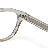 FlexiTint | Transparent Light Green Medium Full Rim Square Computer Glasses for Men & Women [Photochromic]