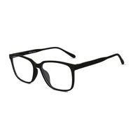 Focusly | Black Medium Full Rim RECTANGLE Computer Glasses for Men & Women [Blue Block]