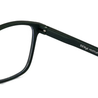 Focusly | Green Medium Full Rim RECTANGLE Computer Glasses for Men & Women [Blue Block]