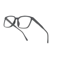 Focusly | Grey Medium Full Rim RECTANGLE Computer Glasses for Men & Women [Blue Block]