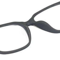 Focusly | Grey Medium Full Rim RECTANGLE Computer Glasses for Men & Women [Blue Block]