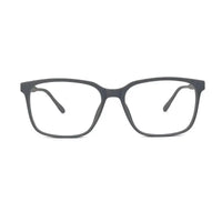 Focusly | Grey Medium Full Rim RECTANGLE Computer Glasses for Men & Women [Blue Block]