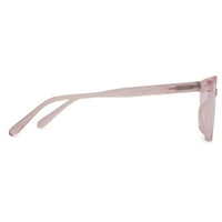 Focusly | Transparent Baby Pink Medium Full Rim RECTANGLE Computer Glasses for Men & Women [Blue Block]