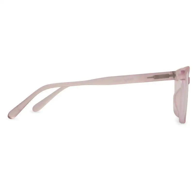 Focusly | Transparent Baby Pink Medium Full Rim RECTANGLE Computer Glasses for Men & Women [Blue Block]
