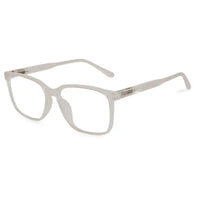Focusly | Transparent Medium Full Rim RECTANGLE Computer Glasses for Men & Women [Blue Block]
