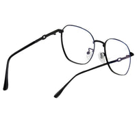 Frostis Black Small Full Rim Hexagonal Computer Glasses for Men & Women — Hashtag Eyewears