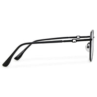 Frostis Black Small Full Rim Hexagonal Computer Glasses for Men & Women — Hashtag Eyewears