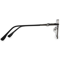 Frostis Grey Small Full Rim Hexagonal Computer Glasses for Men & Women — Hashtag Eyewears