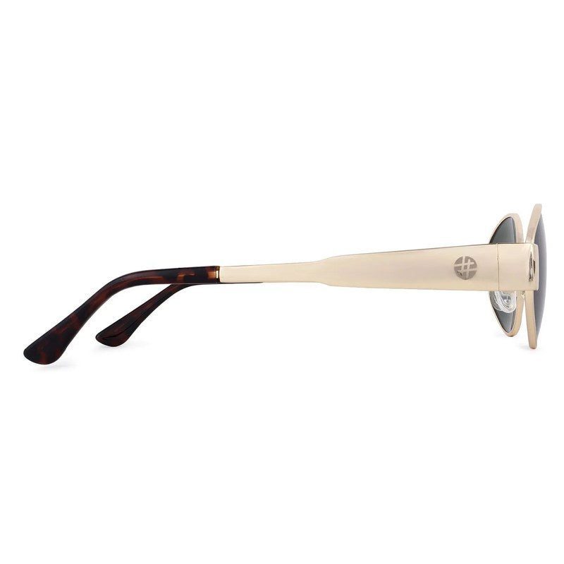 Fynora Green Medium Full Rim Oval Sunglasses for Women — Hashtag Eyewears
