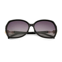 Fyra | Black Large Full Rim Butterfly Sunglasses for Women [Polarized]