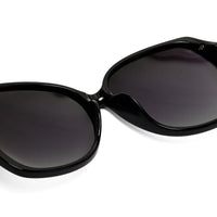 Fyra Black Large Full Rim Butterfly Sunglasses for Women — Hashtag Eyewears