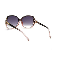 Fyra | Gradient Pink Large Full Rim Butterfly Sunglasses for Women [Polarized]