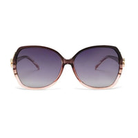 Fyra | Gradient Pink Large Full Rim Butterfly Sunglasses for Women [Polarized]