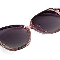 Fyra | Gradient Purple Large Full Rim Butterfly Sunglasses for Women [Polarized]