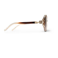Fyra Transparent Brown Large Full Rim Butterfly Sunglasses for Women — Hashtag Eyewears