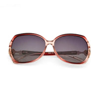 Fyra | Transparent Purple Large Full Rim Butterfly Sunglasses for Women [Polarized]