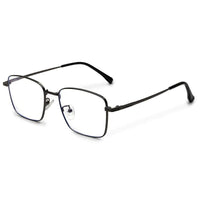 Fyrion Grey Medium Full Rim RECTANGLE Computer Glasses for Men & Women — Hashtag Eyewears