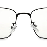 Fyrion Grey Medium Full Rim RECTANGLE Computer Glasses for Men & Women — Hashtag Eyewears